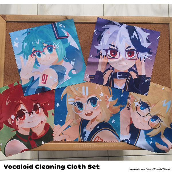 Vocaloid Cleaning Cloth Set