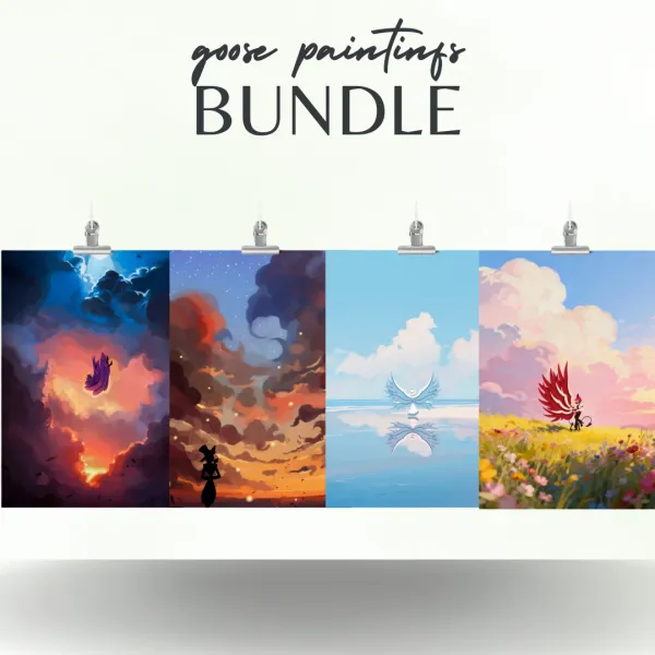 Paintings By Goose | BUNDLE