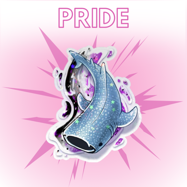 Pride Asexual Whale Shark