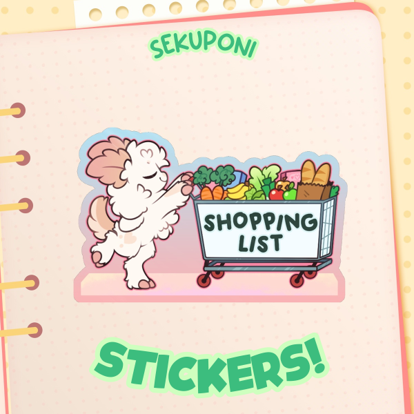 Shoppin' Lovebug Sticker