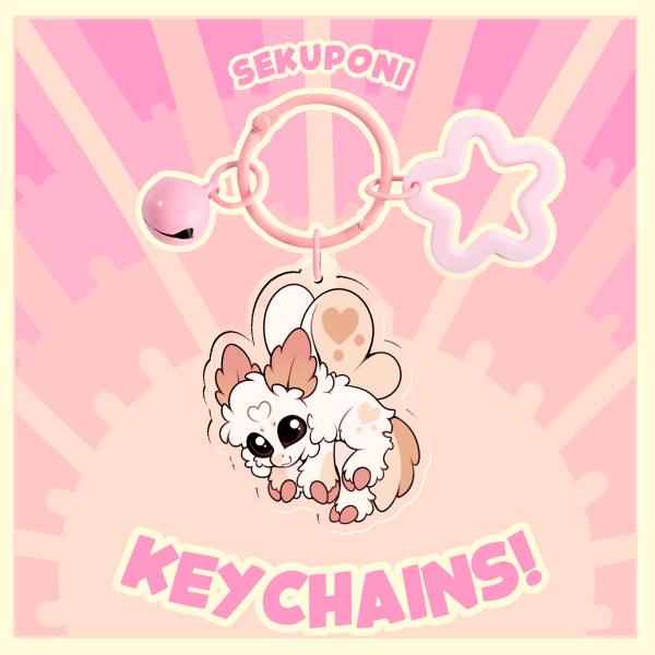 Lovebug Danglin' Jingle Keychain