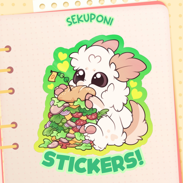 Big Sammich Lovebug Sticker