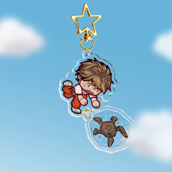 New Roommate Connection Acrylic Keychain | Project Hail Mary
