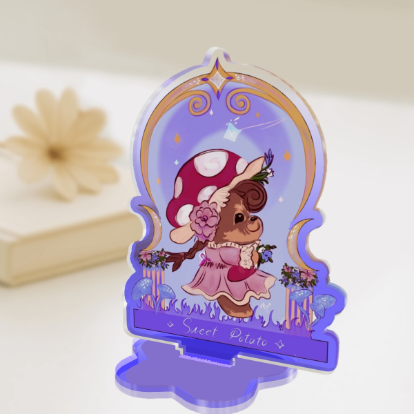 Sweet Potato Clear Acrylic Standees