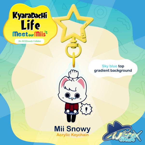 [Kyaradachi Life] Mii Snowy Keychain