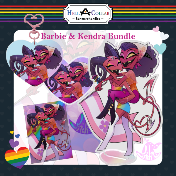 Barbie and Kendra Bundle - Hell-a-collab Pride Collection 