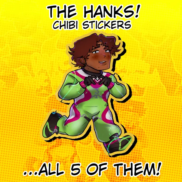 (ALL 5!) THE HANKS! - Date Everything - MINI Stickers 