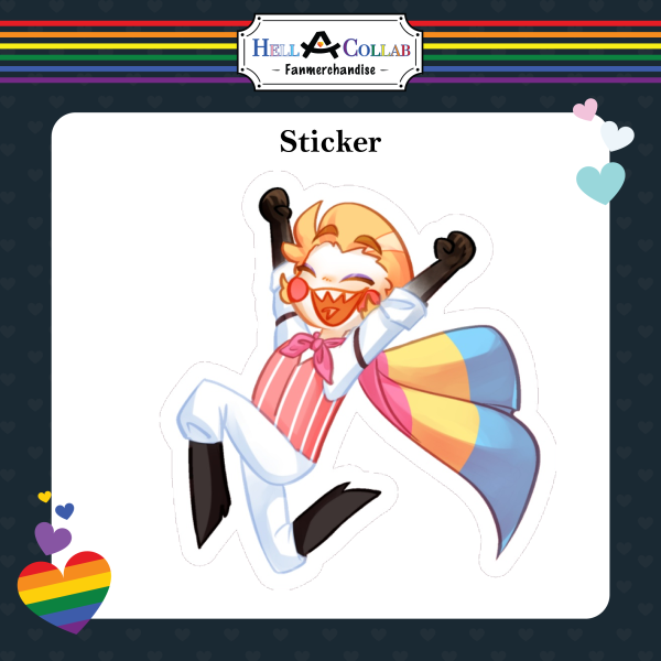 Pan-Man Lucifer Morningstar Sticker