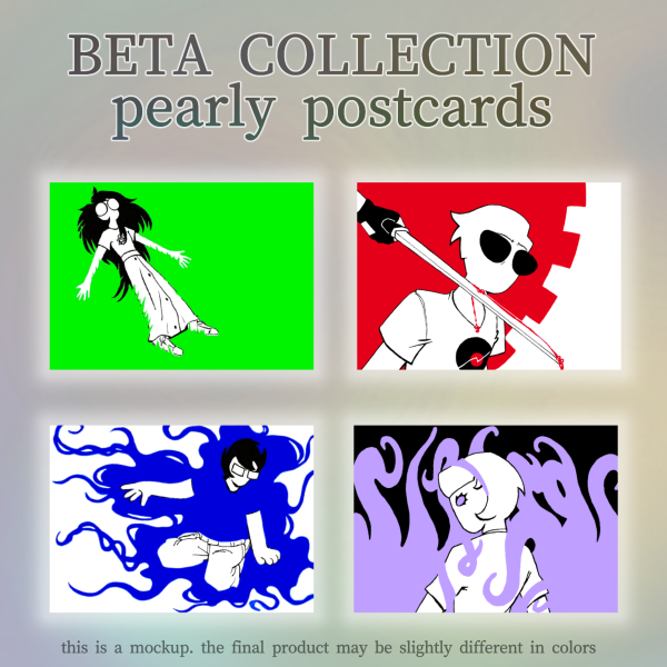 BETA COLLECTION postcards