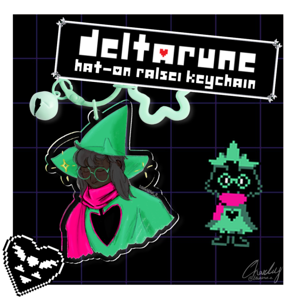 Ralsei Acrylic Keychain