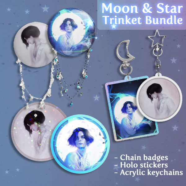 Moon & Star - Trinket Bundle
