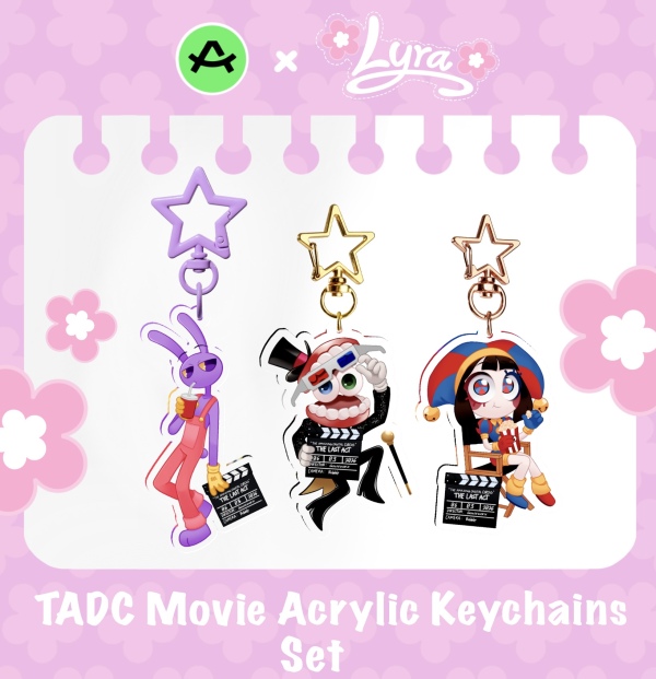 “The Amazing Digital Circus: The Last Act” Keychains edition