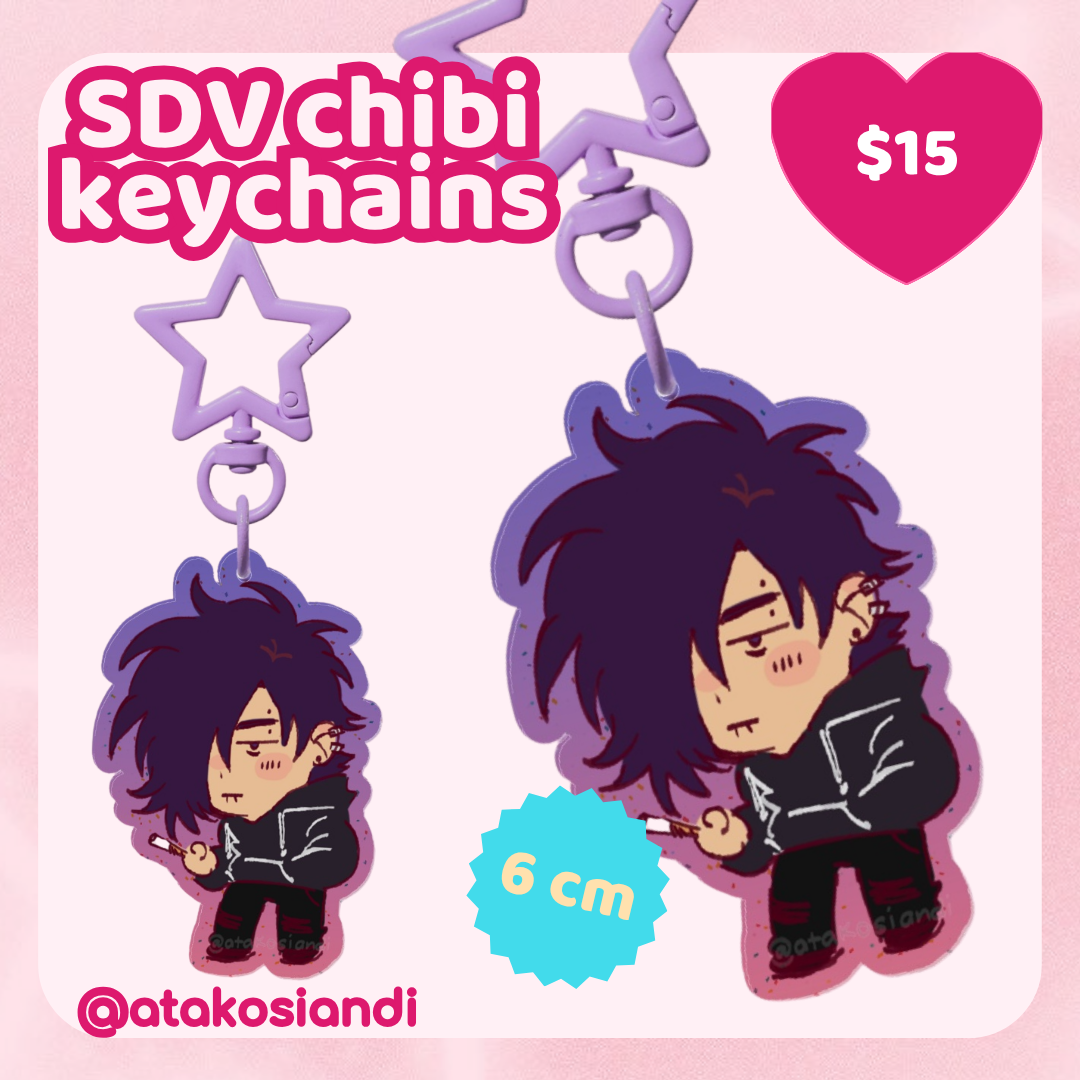 SDV Chibi Keychains - Sebastian