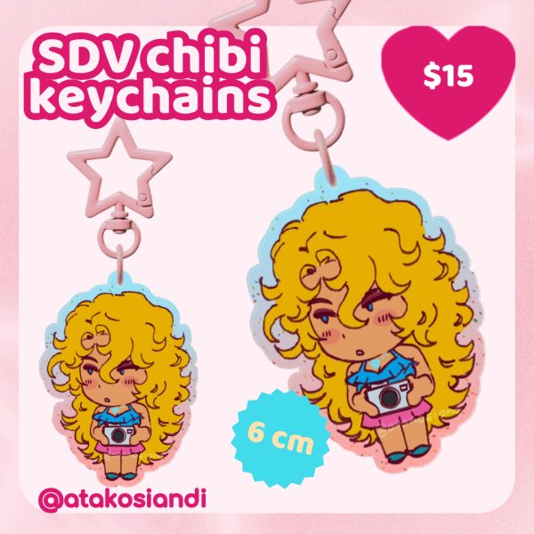 SDV Chibi Keychains - Haley