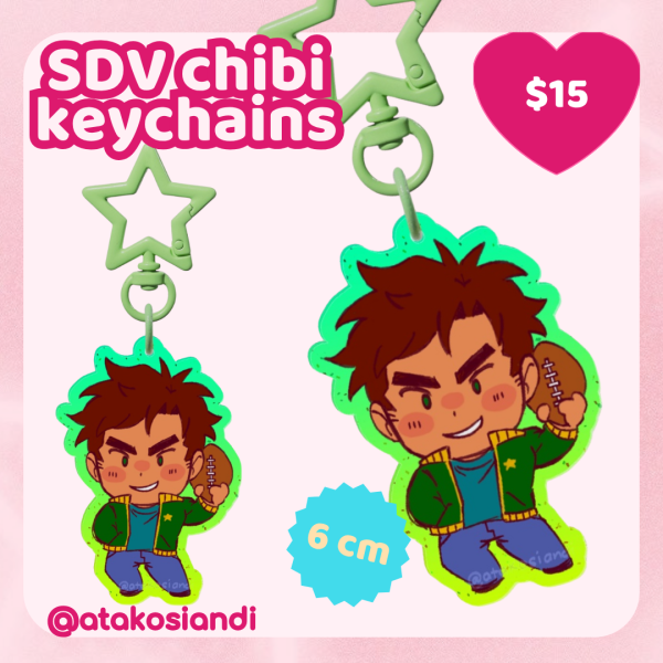 SDV Chibi Keychains - Alex