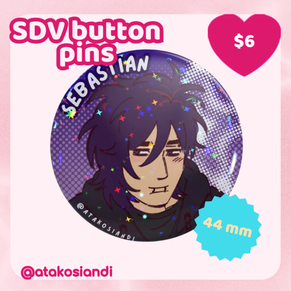 SDV Button Pins - Sebastian