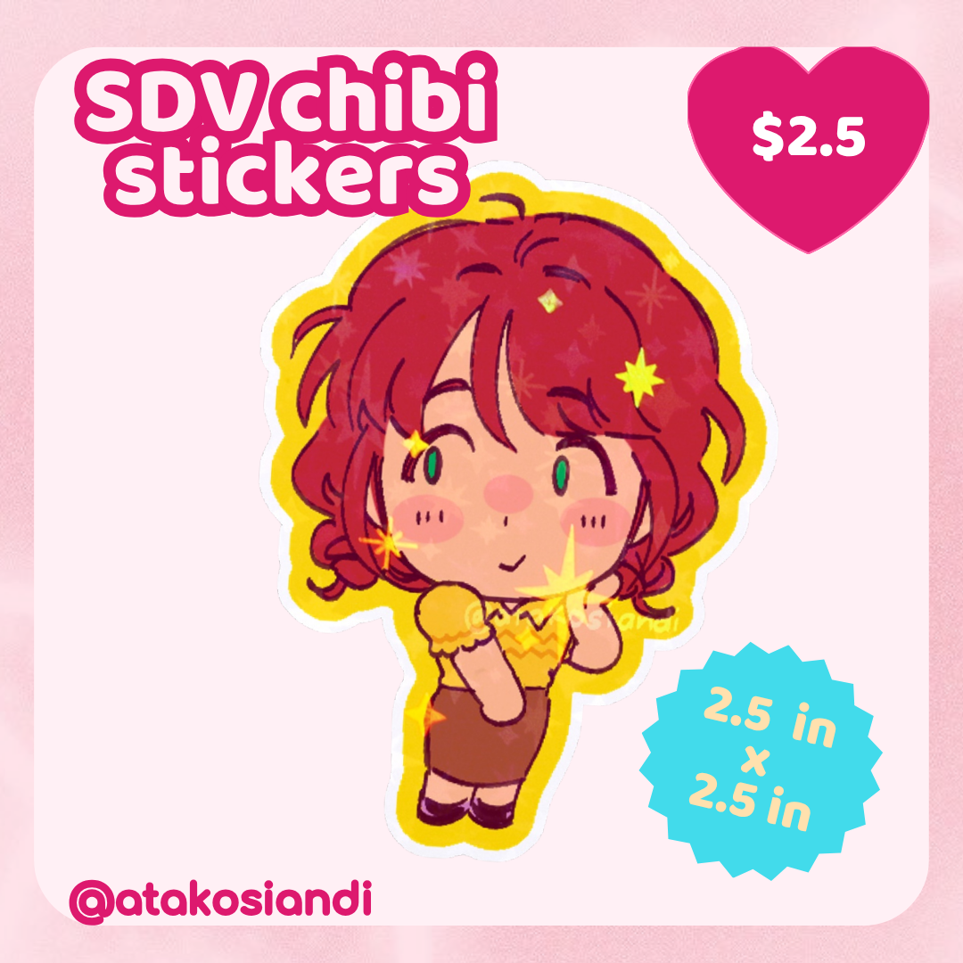 SDV Chibi Stickers - Penny