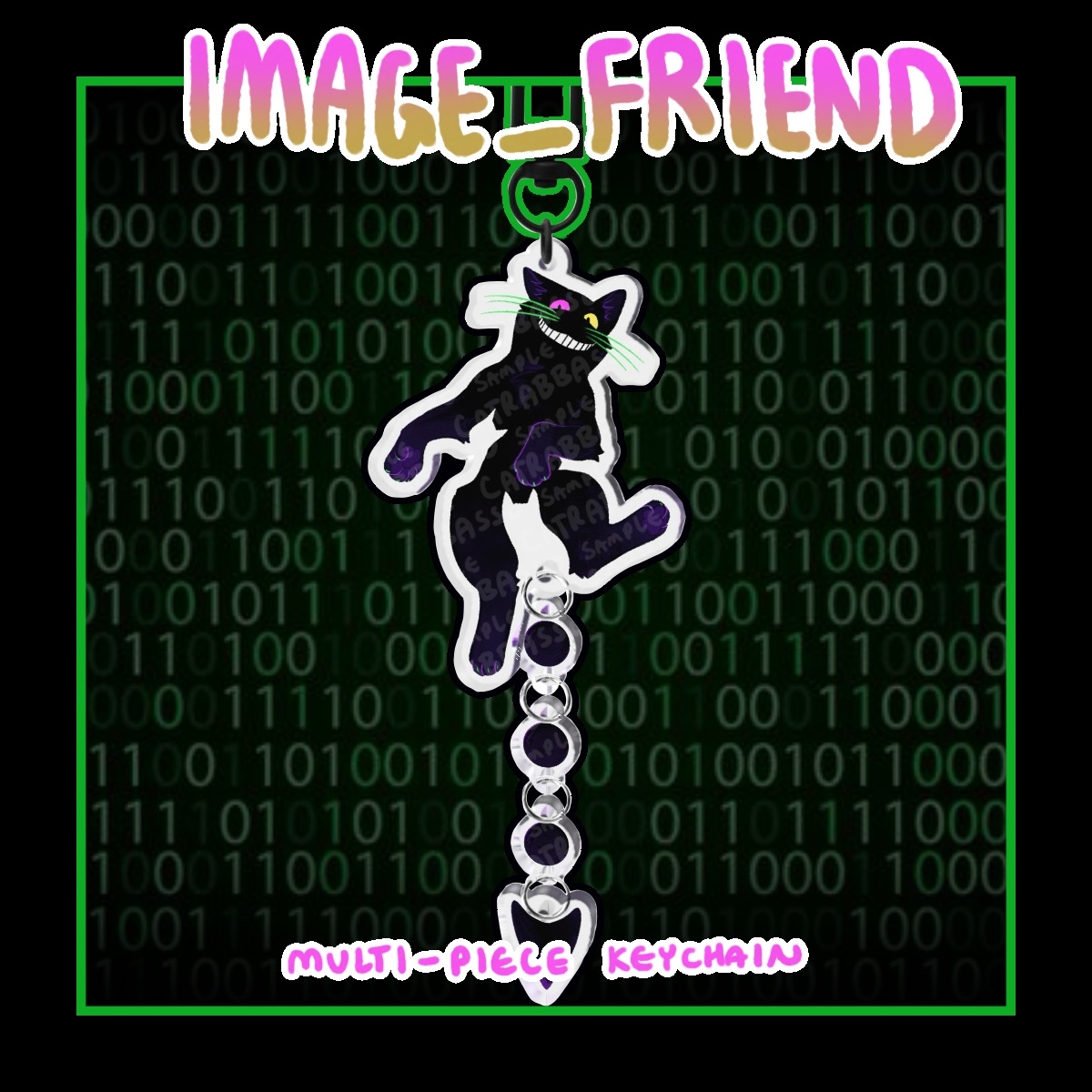 IMAGE_FRIEND - Tail of Hell Keychain