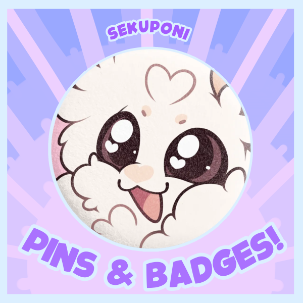 Happy Lovebug Plush Badge