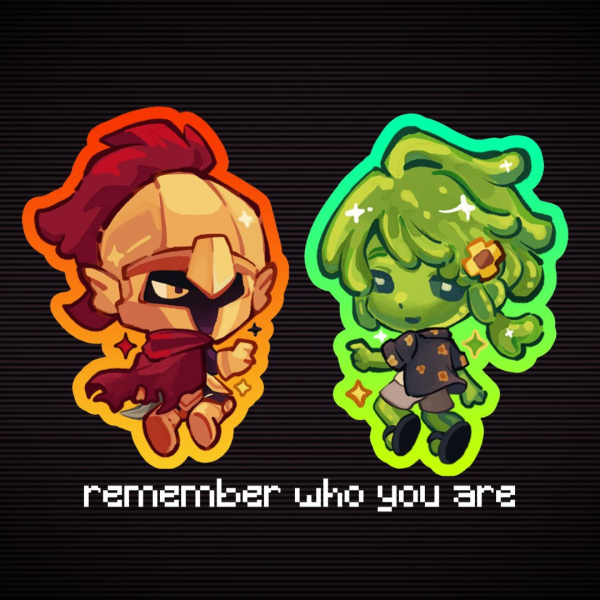 SlimeKnight Sticker Set
