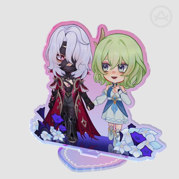 Rerindis Colored Edge Acrylic Standees