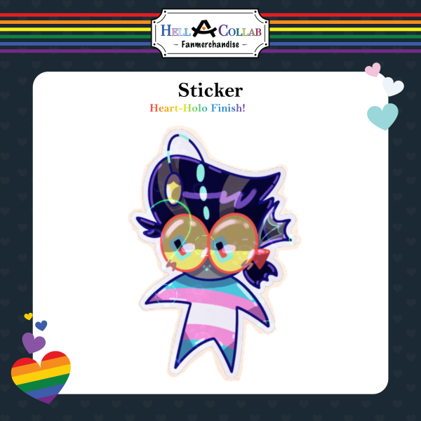Baxter Sticker - Hellacollab Pride Collection 2026