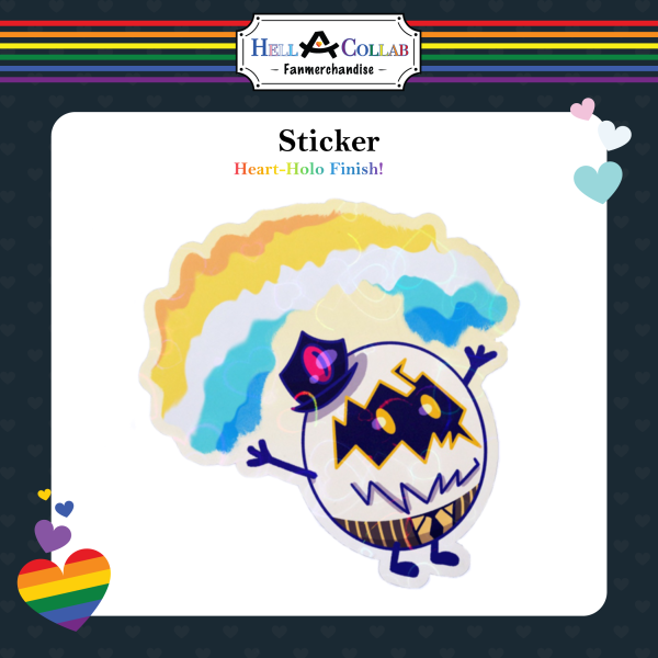 Frank Sticker - Hellacollab Pride Collection 2026