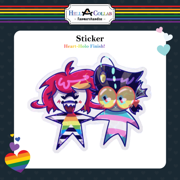 Madmaid Sticker - Hellacollab Pride Collection 2026