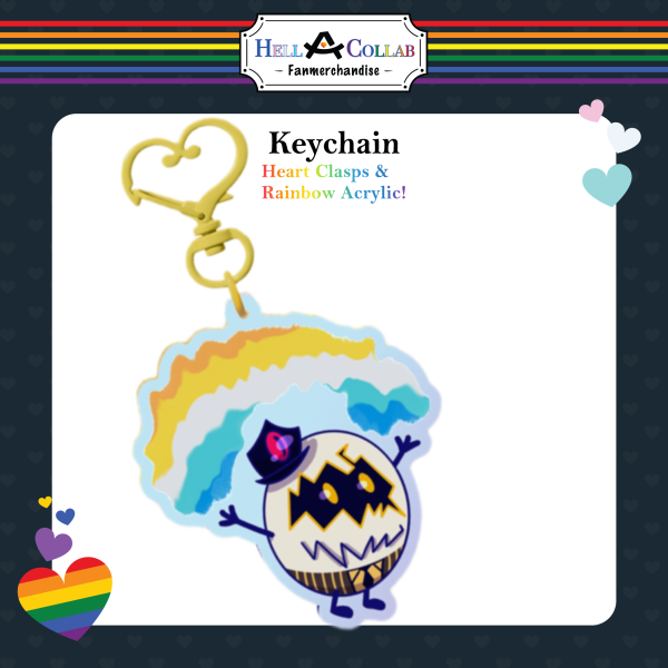 Frank Keychain - Hellacollab Pride Collection 2026