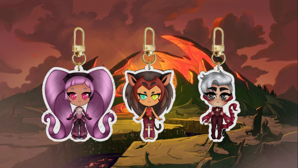 Super Pal Trio Keychain Set