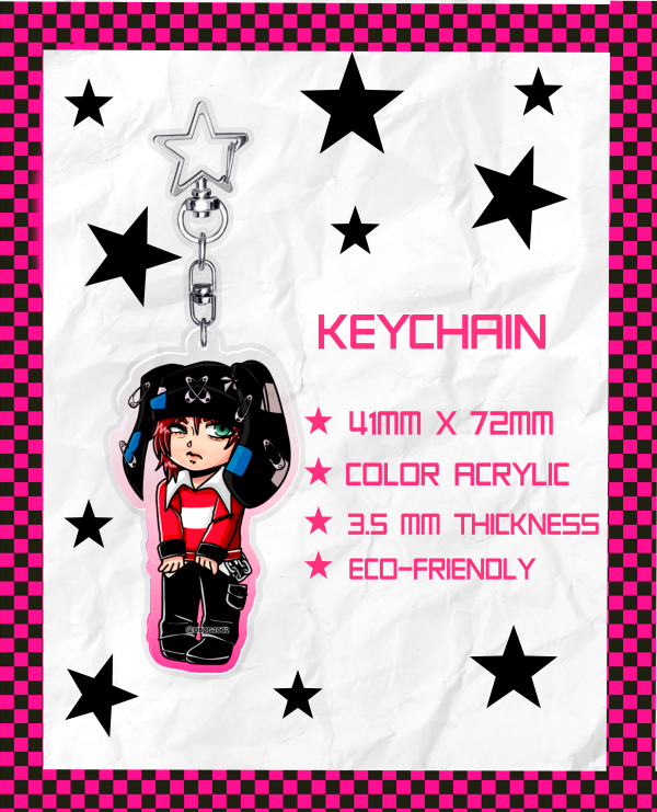 5SOS Everybody's a Star Michael Acrylic Keychain