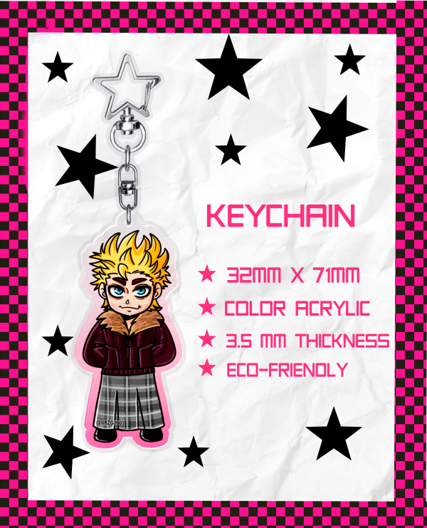 5SOS Everybody's a StarLuke Acrylic Keychain