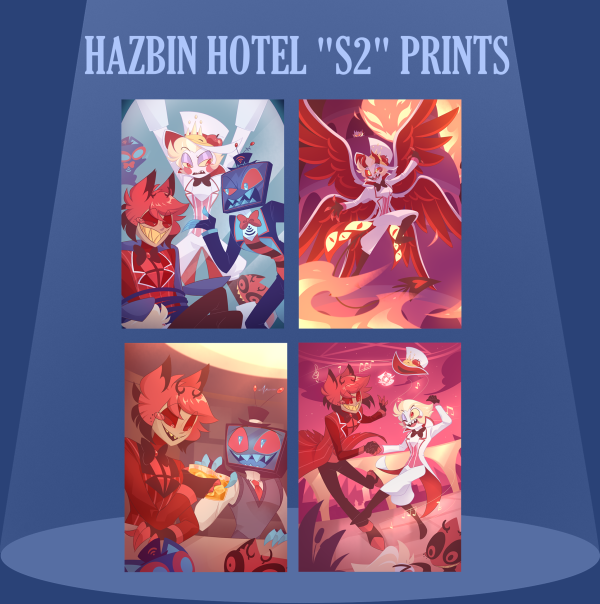 Hazbin Hotel "S2" A5 Prints 