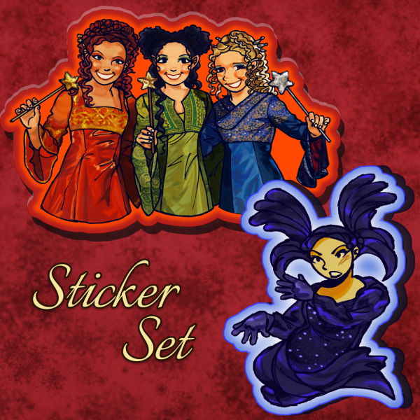 Doornroosje de Musical - Sticker set