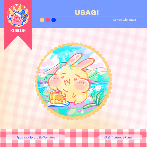 Usagi - Button Pin