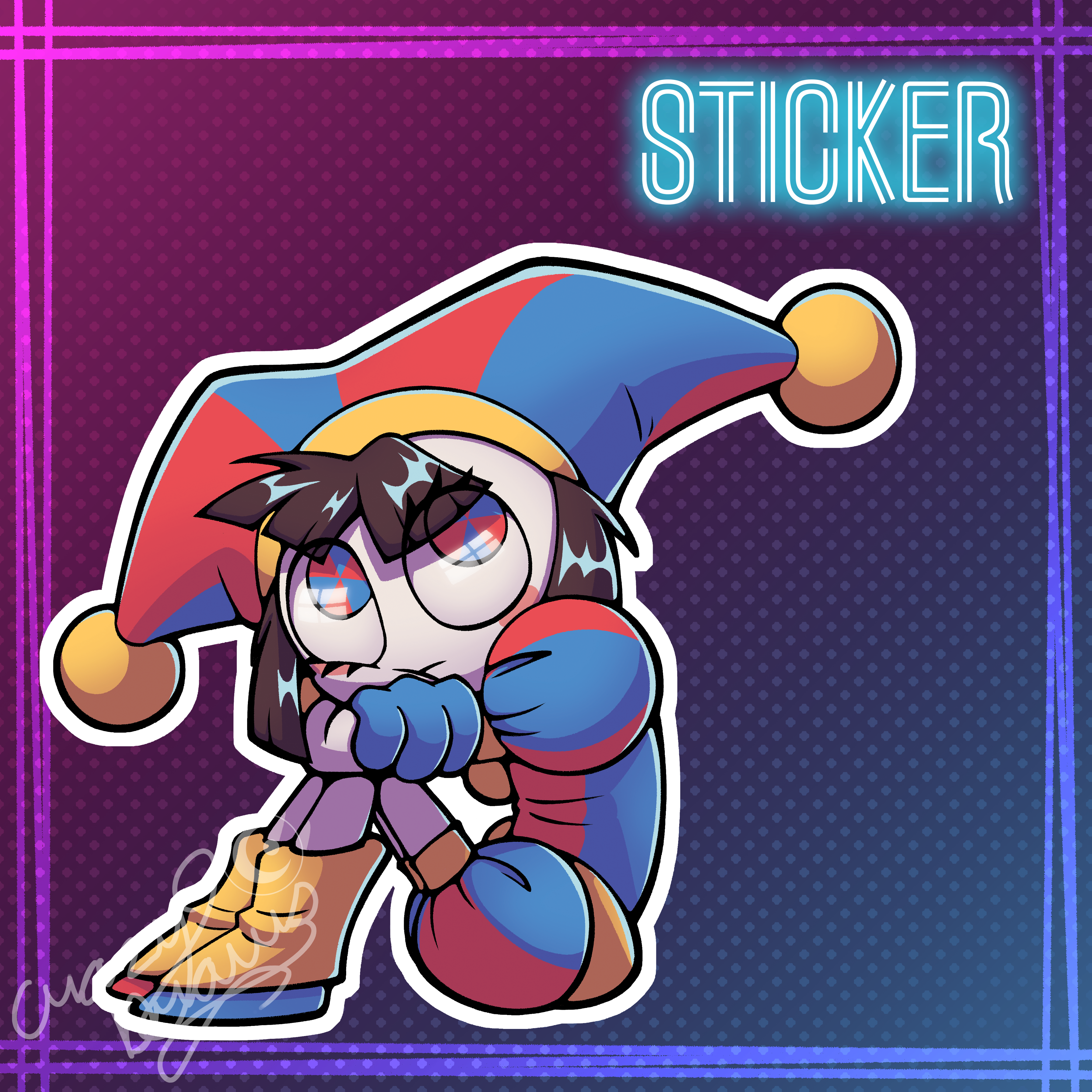 Pomni Sticker