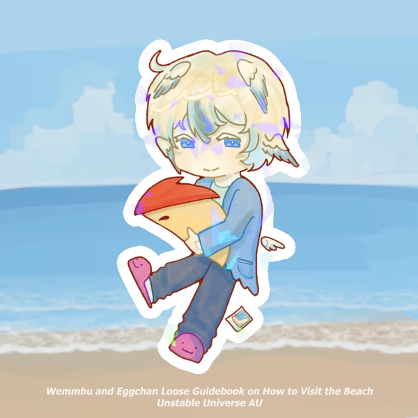 Guidebook Eggchan Sticker