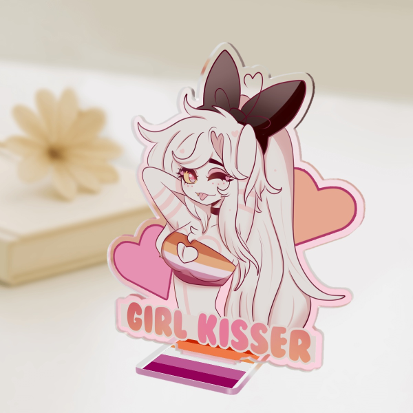 Angel Dust | female ver pride standee - Hazbin Hotel