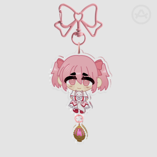Madoka Kaname Double Keychain