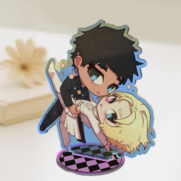 XLOV - Hyun & Rui Serve Rainbow Acrylic Standees