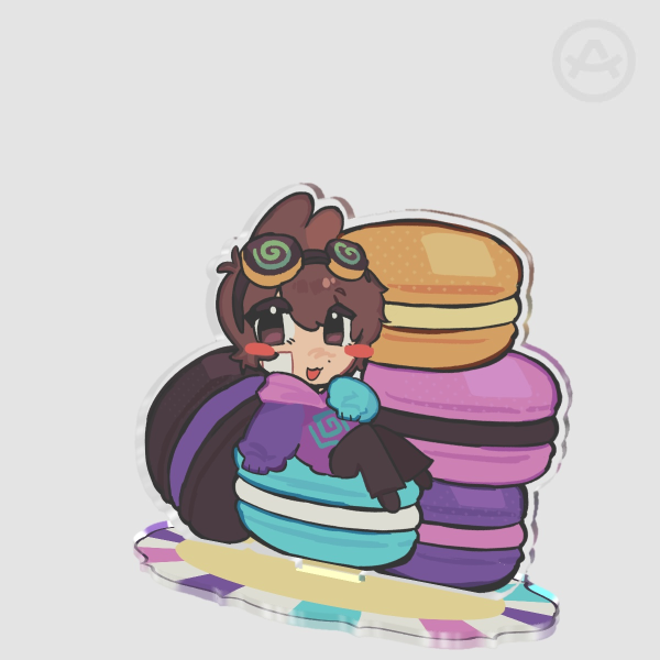 c!Karl dessert standee