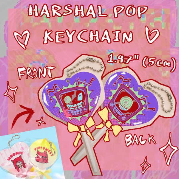 Harshal Pop Keychain