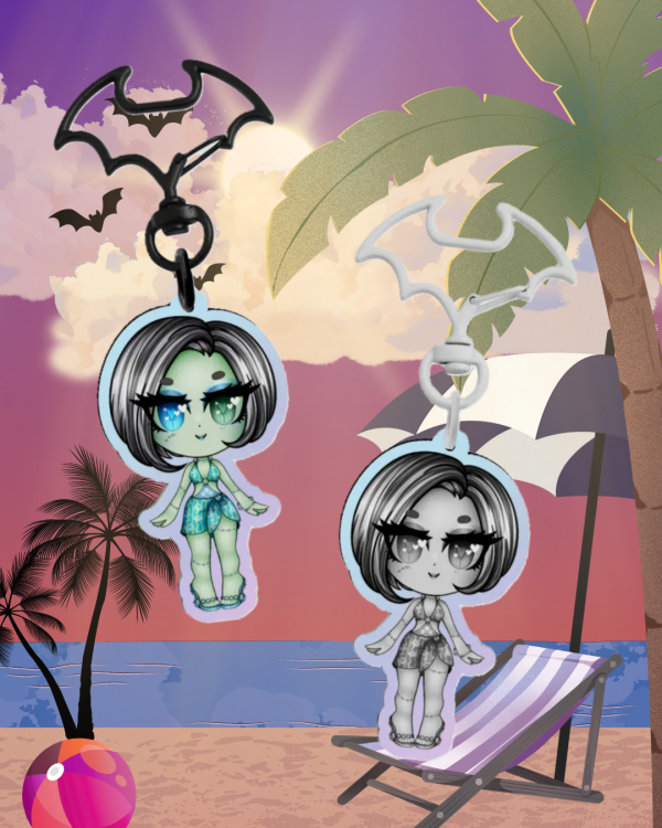 Skull Shores Frankie Keychain Set