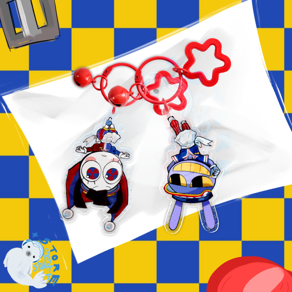 Funnybunny Fast Food edition Acrylic keychain 