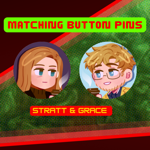 Eva Stratt & Ryland Grace Matching Pin