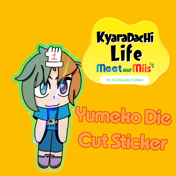 Yumeko Mii Die Cut Sticker