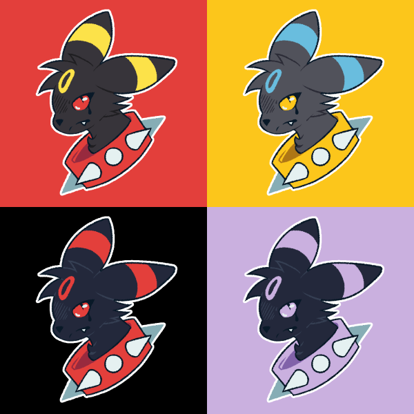 Emo Umbreon (4 Pack)