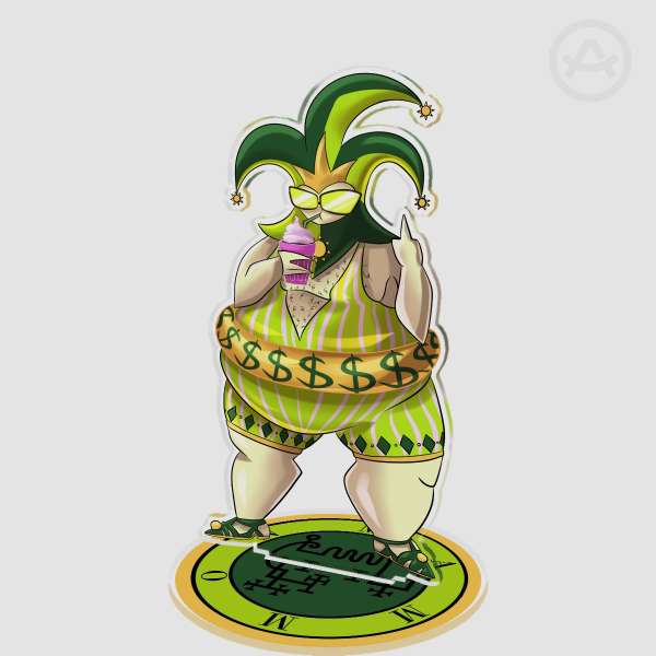 Mammon - Summer Edition - Clear Acrylic Standees