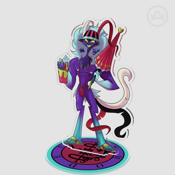 Asmodeus "Ozzy” - Summer Edition - Clear Acrylic Standees
