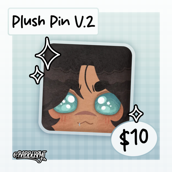 Sebastian Solace - Plush Pin